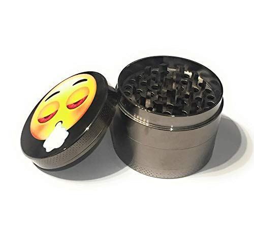 Premium Aluminium Herb Grinder with Sifter and Magnetic Top for Spice, ReDi