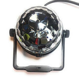 MSC LED Plug in Disco Ball lamp Rotating Multi-Coloured Light