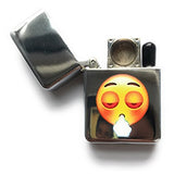 MSC - Emoji Smoking Pipe, Discreet Stealth REDi face Tobacco Smoking Pipe + 5 Steel Pipe Screens (1 Pack) REDi
